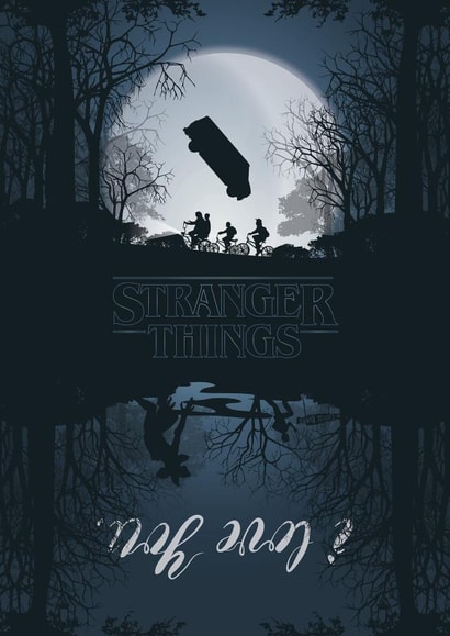 stranger things Valentines Day Card 24479 created by Jordan Williams