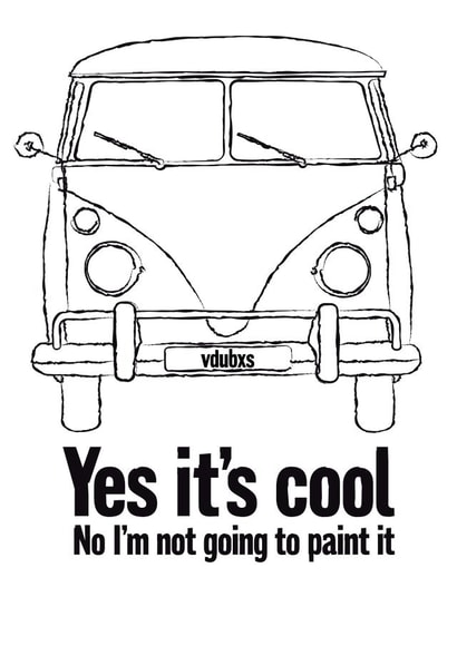 drawing camper Card 30320 created by vdubxs