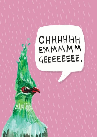 OMG TROPICAL Congratulations Card 29866 created by Little Birds Talk + Paper Hawk