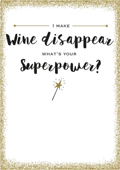 WINE FUNNY Love & Friendship Card 2794 created by Always Sparkle