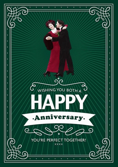 Anniversary Couple Anniversary Card 8051 created by Meany-Bo-Beany
