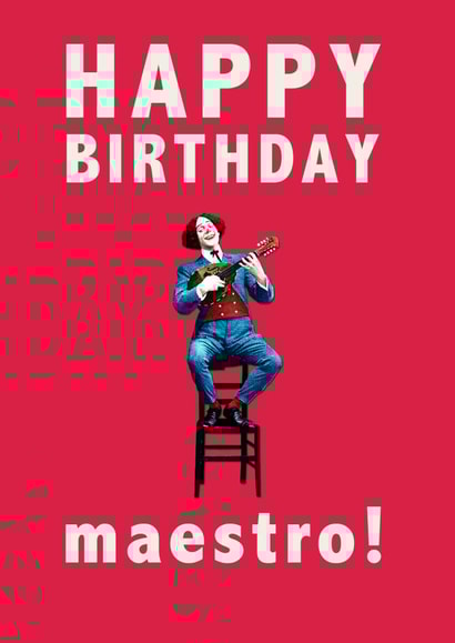 Birthday Maestro Birthday Card 30413 created by Meany-Bo-Beany