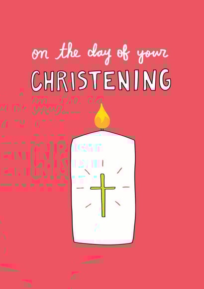 Christening Card created by Angela Chick