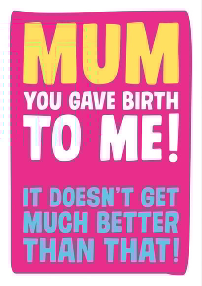 Female Adult Mother's Day Card 2976 created by Dean Morris Cards