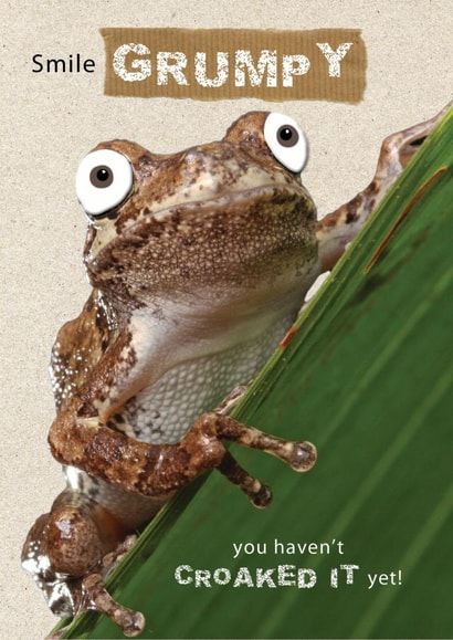 smile grumpy Birthday Card 25839 created by JellynBean