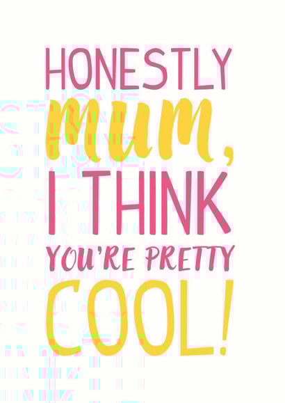 mum Female Mother's Day Card 28197 created by Paper Sheriff