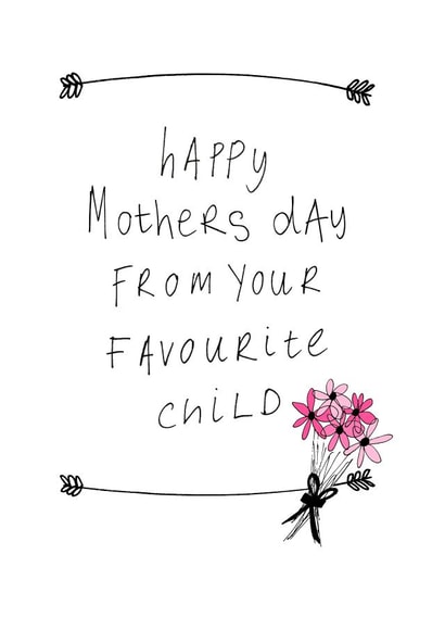 happy mothers Mothers Day Card 6145 created by Rachel Storey Illustration