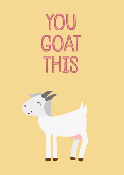 you got Good Luck Card 3782 created by Wink Design - Michelle Roberts