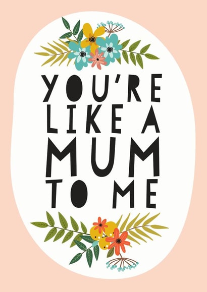 Step-Mother adoptive Mothers Day Card 5925 created by Mrs Best Paper Co.