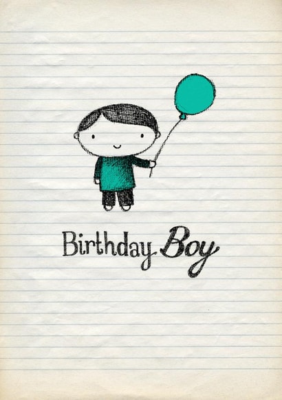 birthday boy Birthday Card 26002 created by Cathy Haworth