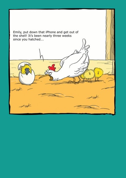 funny comic Love & Friendship Card 6539 created by Redback Cards