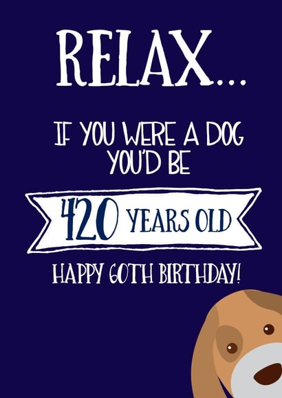 Dog days 60th birthday created by Afewhometruths