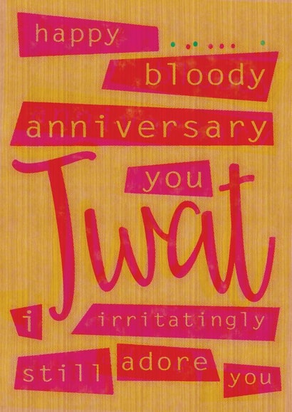 anniversary boyfriend Anniversary Card 5599 created by Lizzie O'Grady