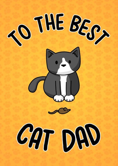 Male Adult Father's Day Card 30017 created by Doodlecats