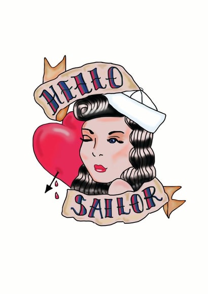 valentine sailor Love & Friendship Card 30912 created by Sailor Made