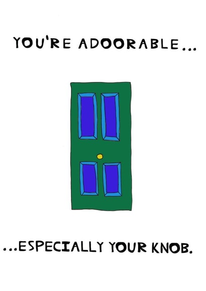 Pun Valentines Humour Card 30880 created by Peter Cole