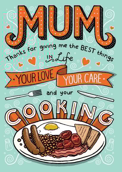 Mum, if food was a love language yours would be the greatest language ever created by Benjamin Anthonisz