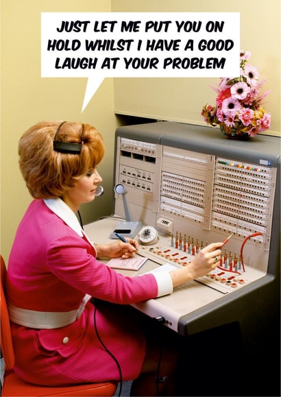 put on Humour Card 2994 created by Dean Morris Cards