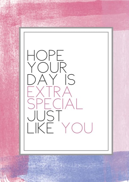 extra special Birthday Card 2814 created by Always Sparkle