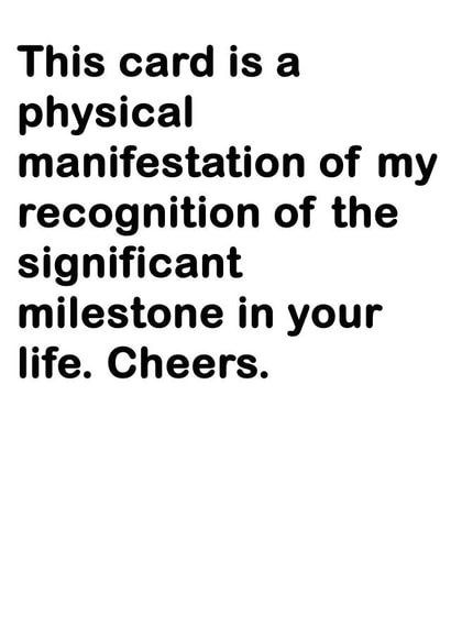 Congratulations Birthday Birthday Card 8026 created by mozz