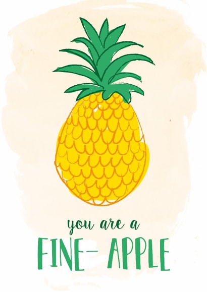 Valentines Pineapple Love & Friendship Card 8794 created by Amy Shankster