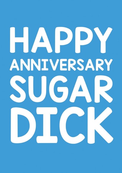 anniversary crude Anniversary Card 8508 created by Thirty Mussels