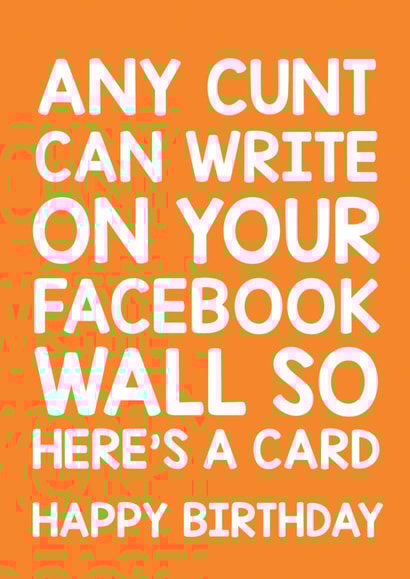 Birthday Happy Birthday Card 30986 created by Thirty Mussels