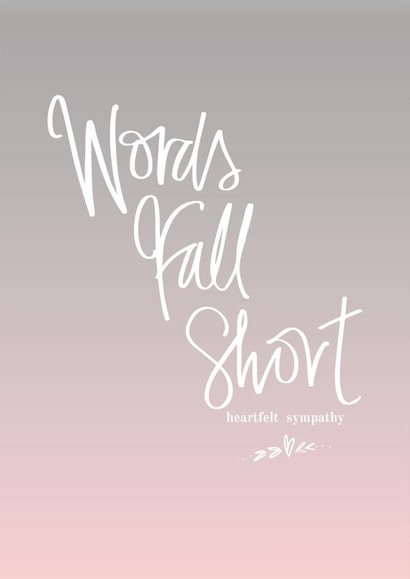 Sympathy heartfelt Thinking of you Card 8854 created by Pearl of a Girl