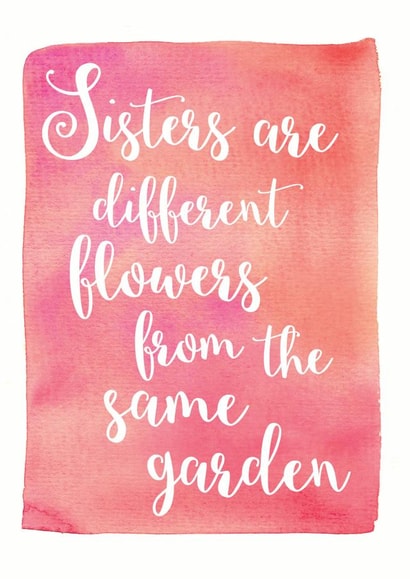 flowers garden Birthday Card 31329 created by Duckduckle Design