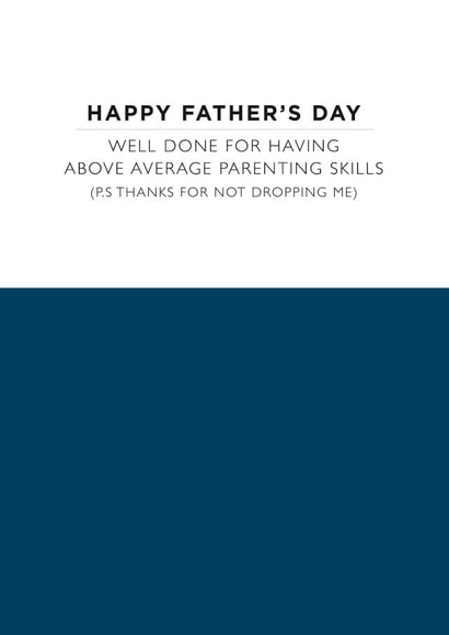 dad funny Father's Day Card 30841 created by Doodlelove