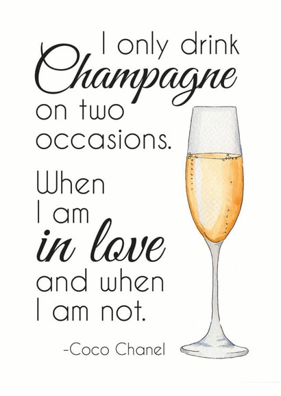 Female Typographic Anniversary Card 31330 created by Duckduckle Design