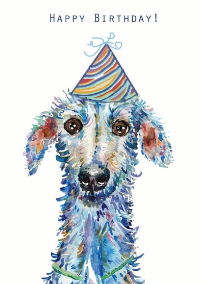 dog birthday Birthday Card 9201 created by Harriet Lowther