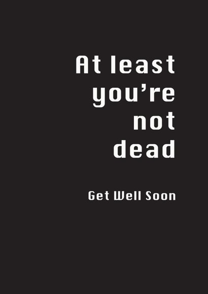 get well Get Well Card 7431 created by Potty Mouth
