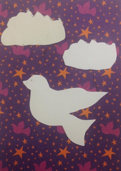 dove star Card 29838 created by North London Cares