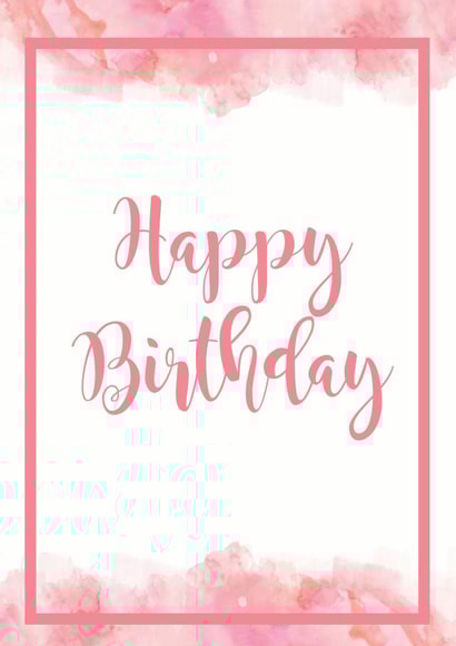 blushing Birthday Card 31723 created by Claire Webster