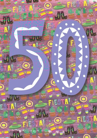 50 50th Birthday Card 7992 created by Double Thumbs Up!