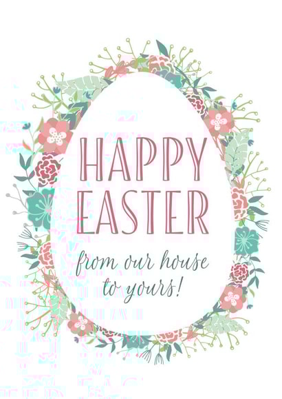 family happy Easter Card 3808 created by Wink Design - Michelle Roberts