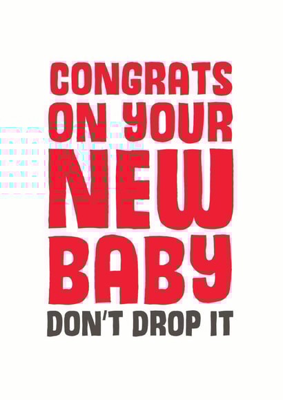 Female Male New Baby Card 8968 created by Mostly Beautiful