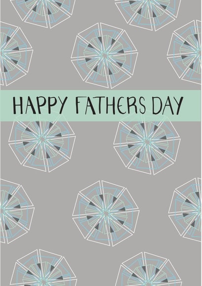 geometric triangle Father's Day Card 30230 created by West Plum Studio