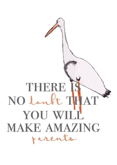 parents expecting New Baby Card 7752 created by House of Hope