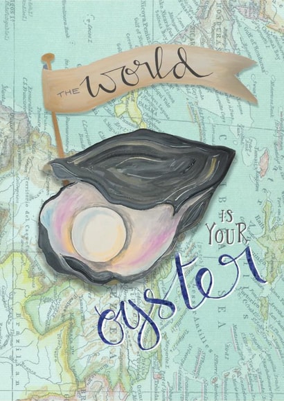 world is Leaving Card 4258 created by Claire Lefevre
