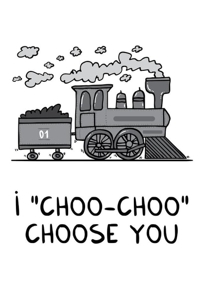 train choose Card 23137 created by Adrian Serghie