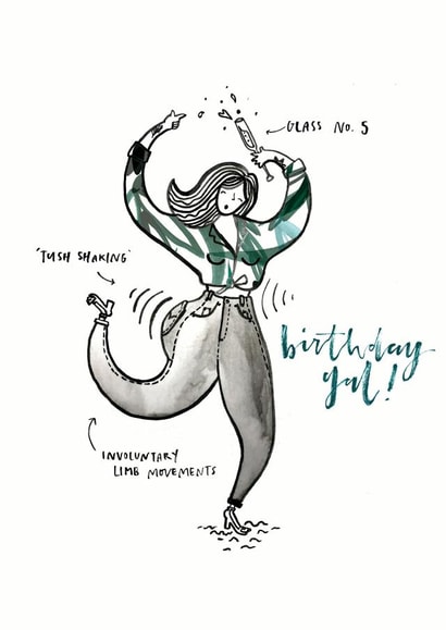 birthday prosecco Birthday Card 26887 created by Bee Davies