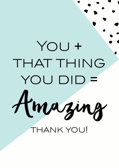 thank you Thank You Card 9022 created by Oh So Serendipity