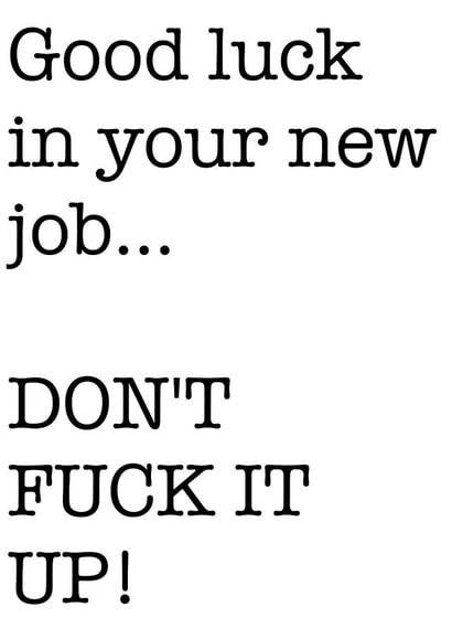 Good Luck Leaving Card 9006 created by If Dogs Could Fly