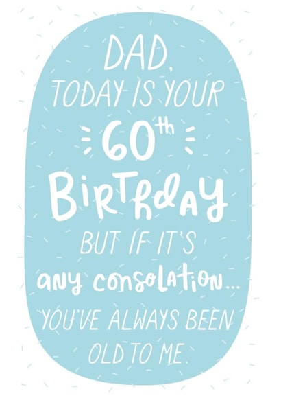 60th birthday Birthday Card 7561 created by Chelsey Adams