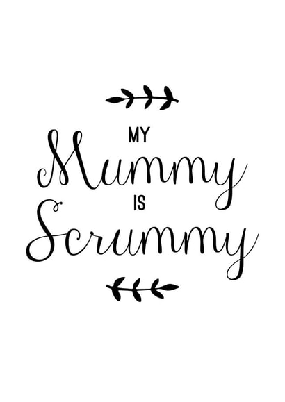 scrummy leaves Mothers Day Card 31124 created by Joanna Miller