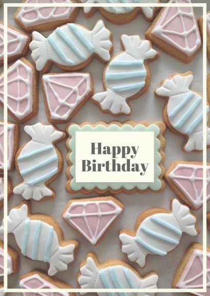 sweets bakeoff Birthday Card 31977 created by nila holden