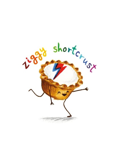 ziggy stardust Birthday Card 4931 created by Odd Socks