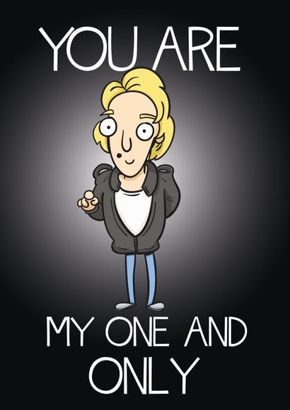 Chesney Hawkes 90s Card created by Tom Sparke